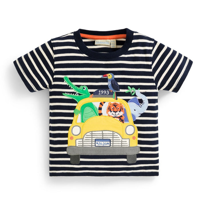 Infant / Toddler Striped Jungle Taxi T-Shirt