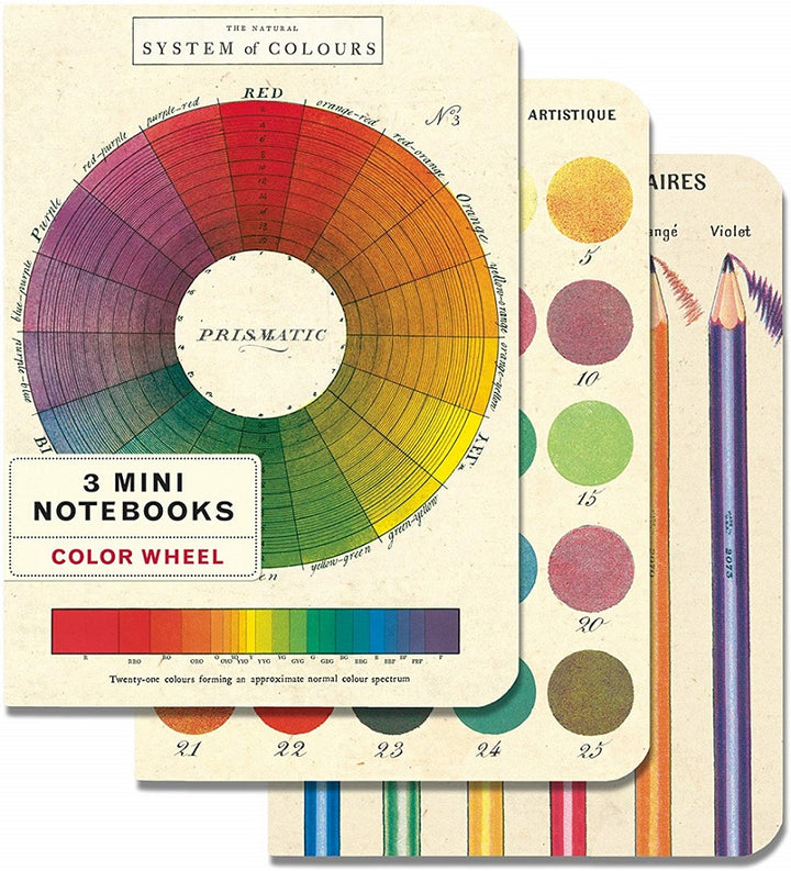 The Natural System of Colours 3 Mini Notebooks