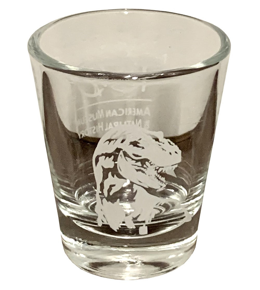 150th Anniversary T. Rex Clear Shot Glass 