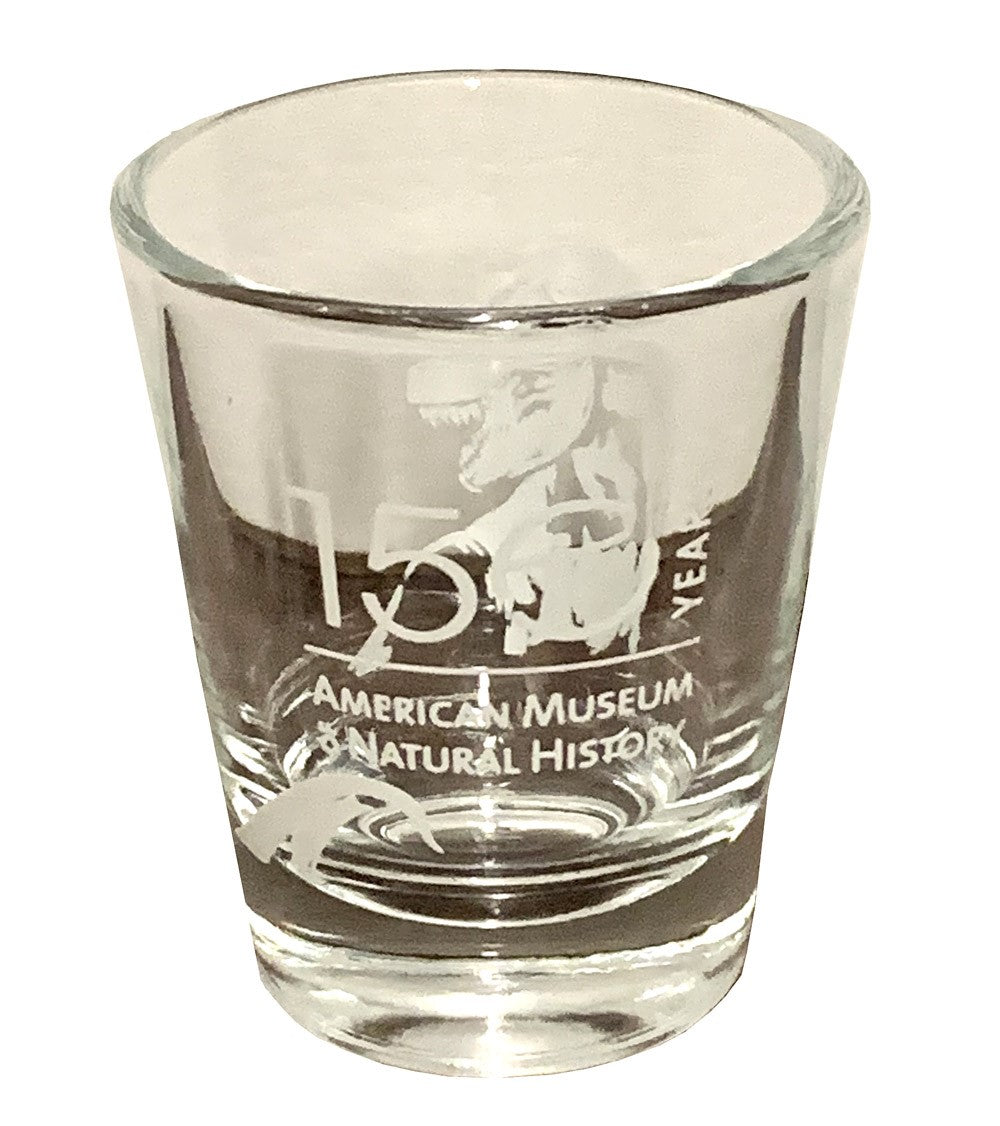150th Anniversary T. Rex Clear Shot Glass 