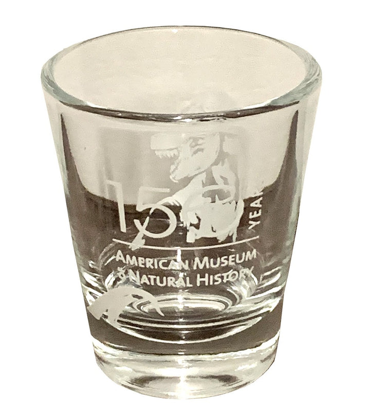 150th Anniversary T. Rex Clear Shot Glass 