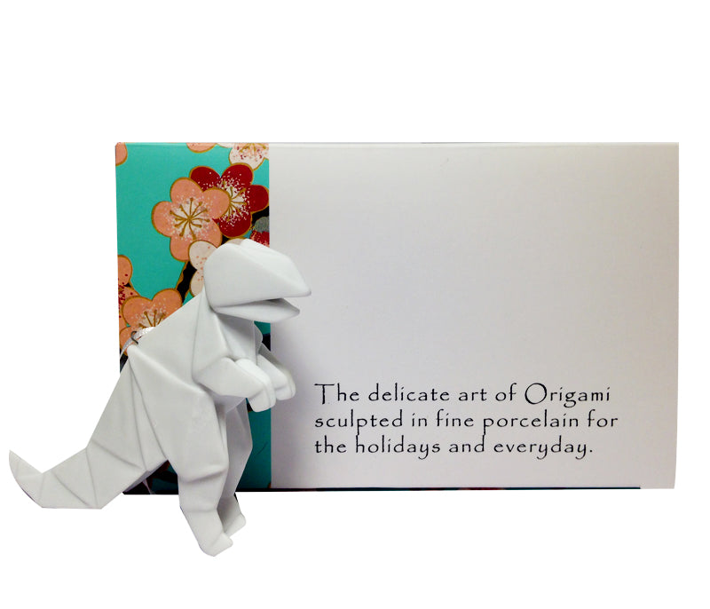 Origami Dino Ornaments