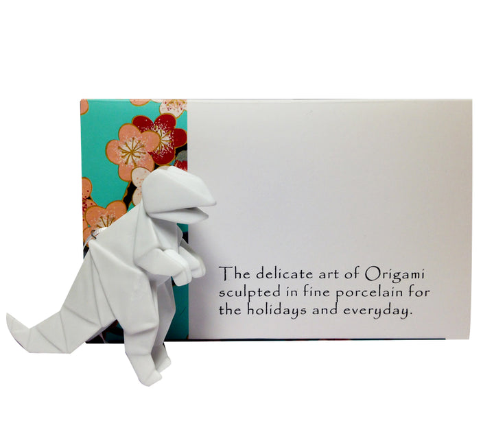 Origami Dino Ornaments