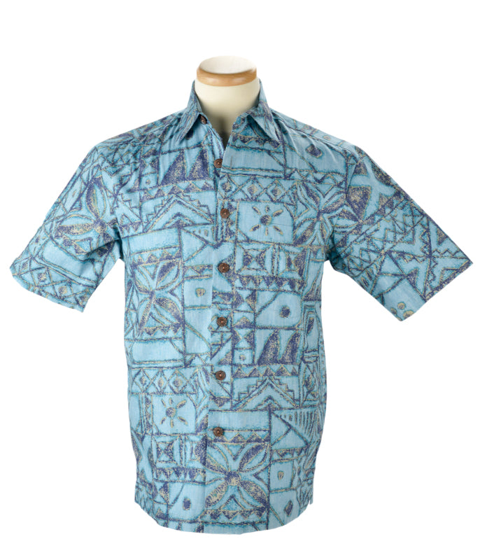Men's Hawaiian Tapa Shirt
