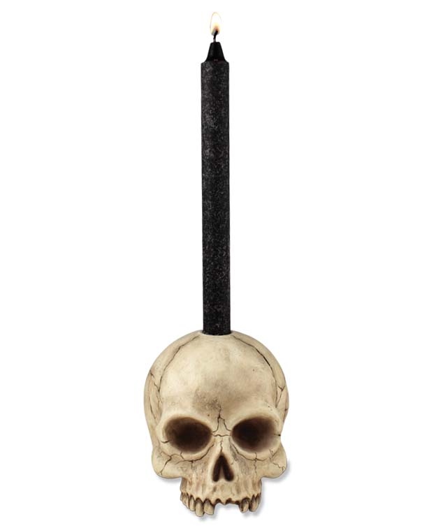 Skull Candle Holder