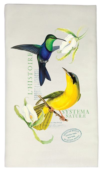 Extraordinary Birds Tea Towel