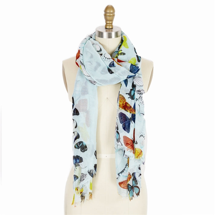 On The Wings Of Butterflies Scarf