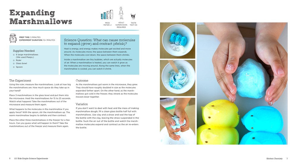 The 101 Coolest Simple Science Experiments: Awesome Things To Do With Your Parents, Babysitters and Other Adults