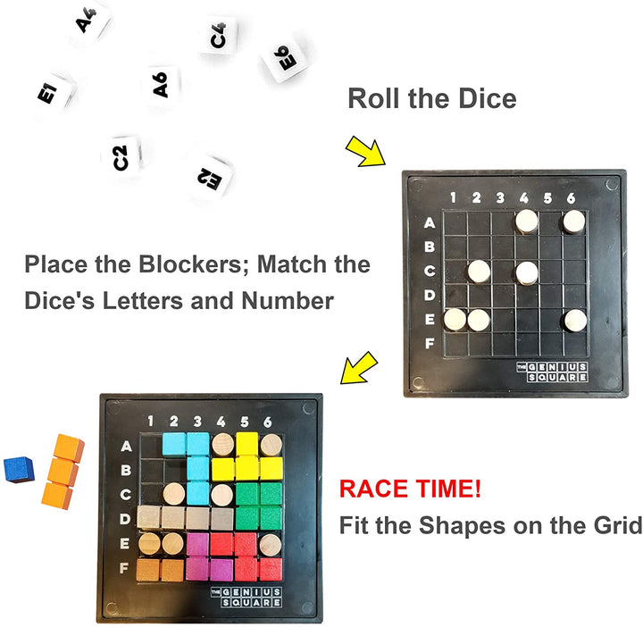 The Genius Square Game