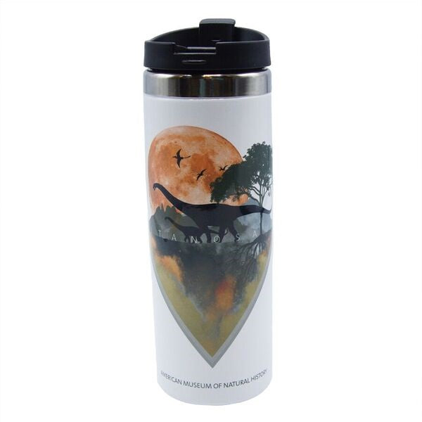 Titanosaur Sunset Stainless Steel Travel Mug