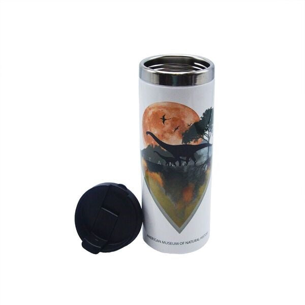 Titanosaur Sunset Stainless Steel Travel Mug