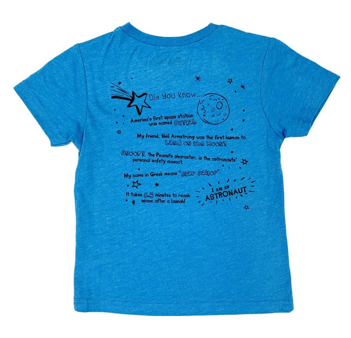 Toddler Astronaut Facts T-Shirt