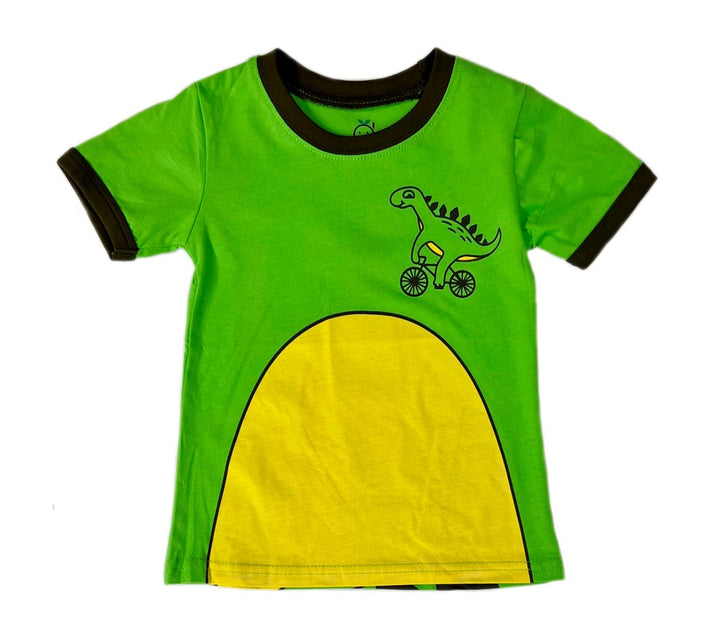Toddler Dino on Bike T-Shirt