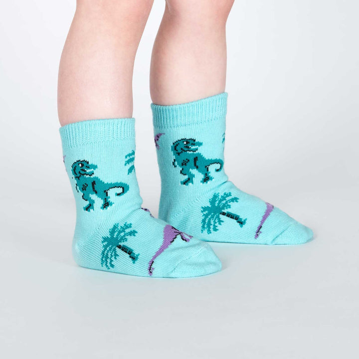 Toddler Land of Dinosaurs Crew Socks