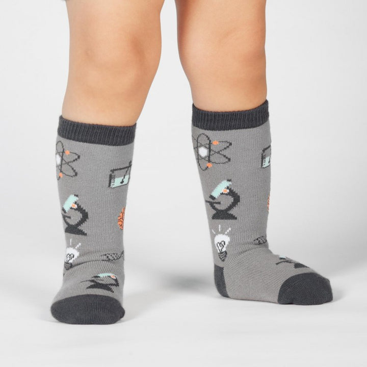 Toddler Knee High Science Socks