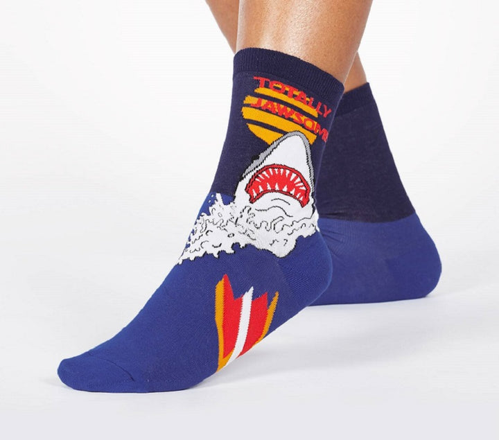 Totally Jawsome Crew Socks