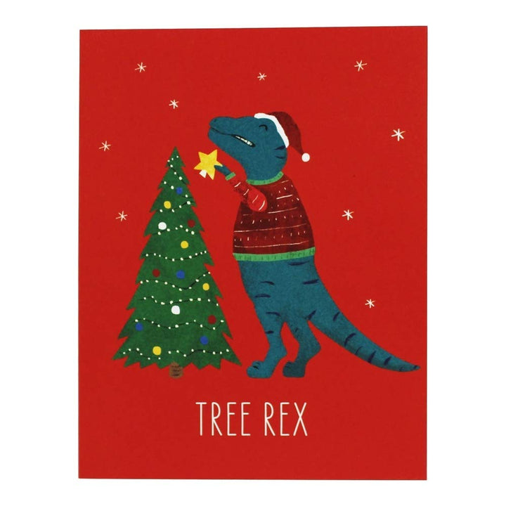 Tree Rex Holiday Note Cards
