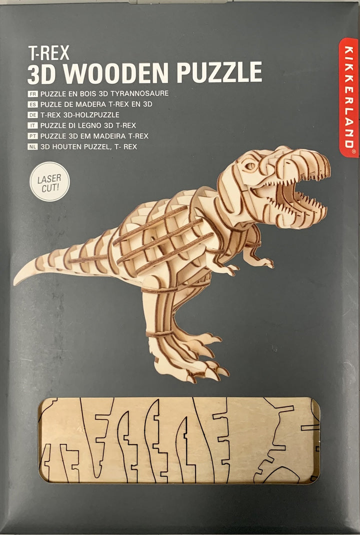 T.Rex 3-D Wooden Puzzle
