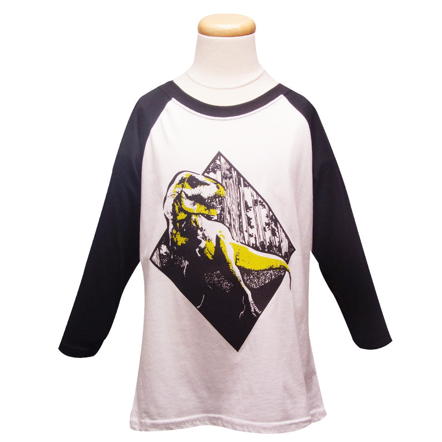 Youth T. Rex Diamond Raglan T-Shirt