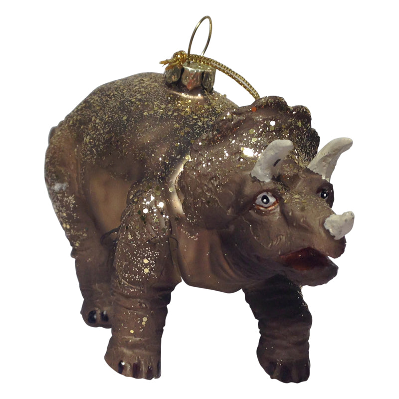 Dinosaur Sparkle Holiday Ornaments