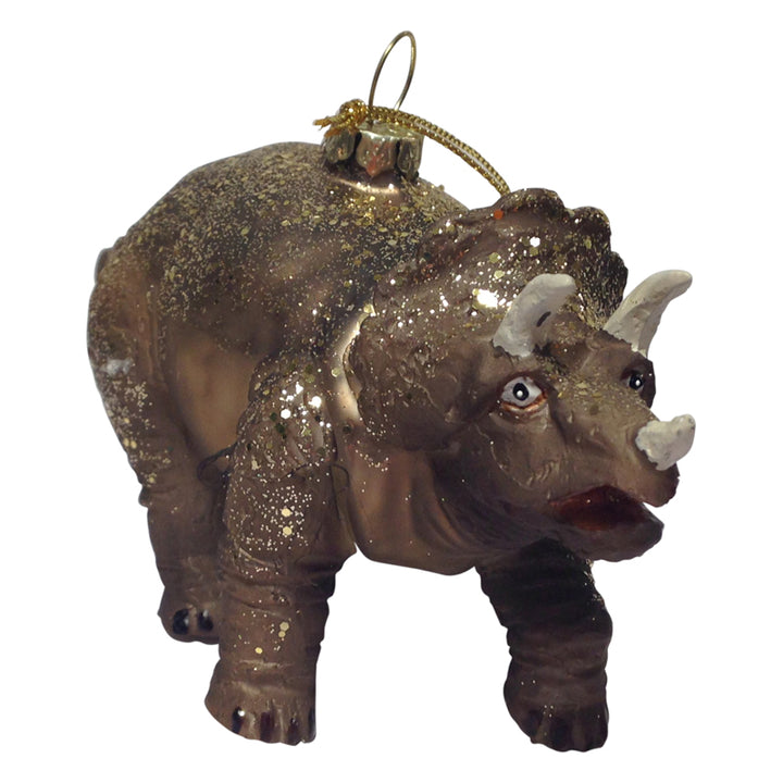 Dinosaur Sparkle Holiday Ornaments