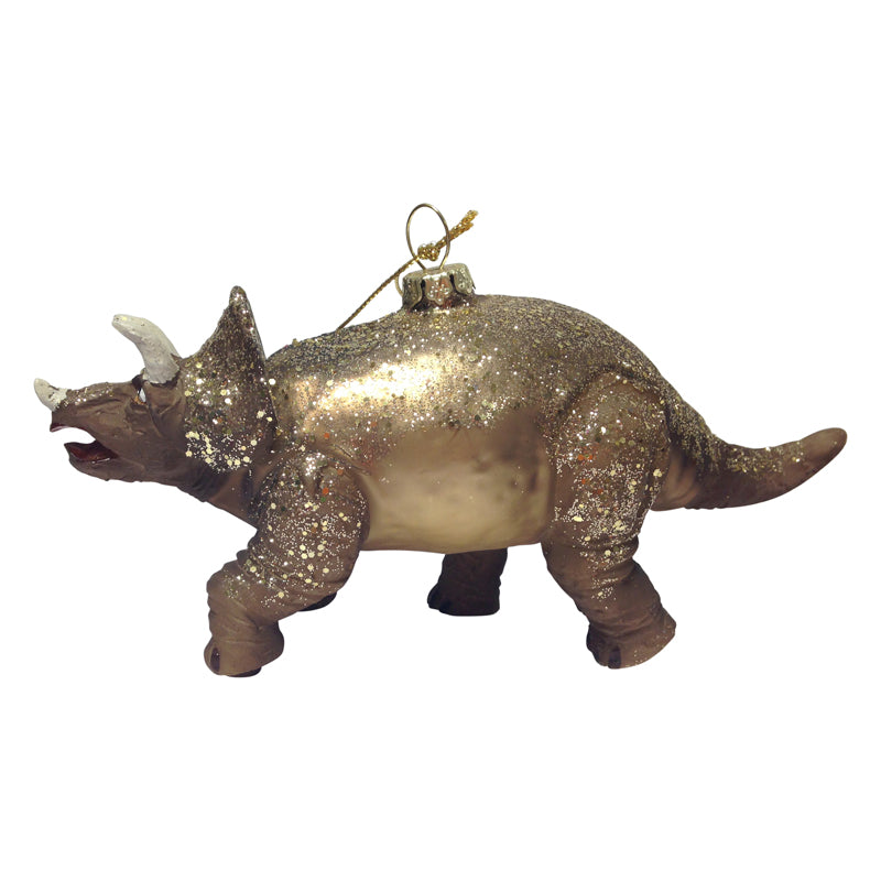 Dinosaur Sparkle Holiday Ornaments
