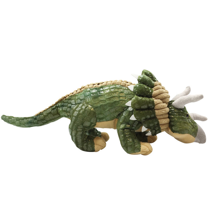 Textured Plush Triceratops