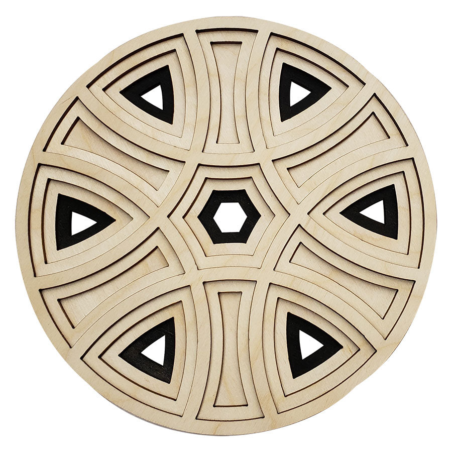 Lasercut Wood Trivet
