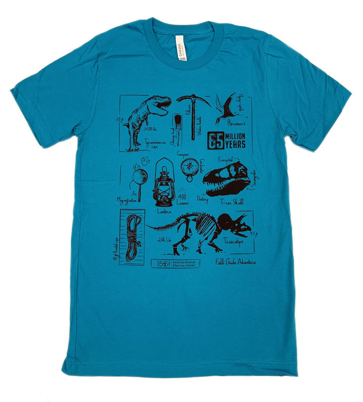 Adult Archaeologist Field Guide Collage T-Shirt