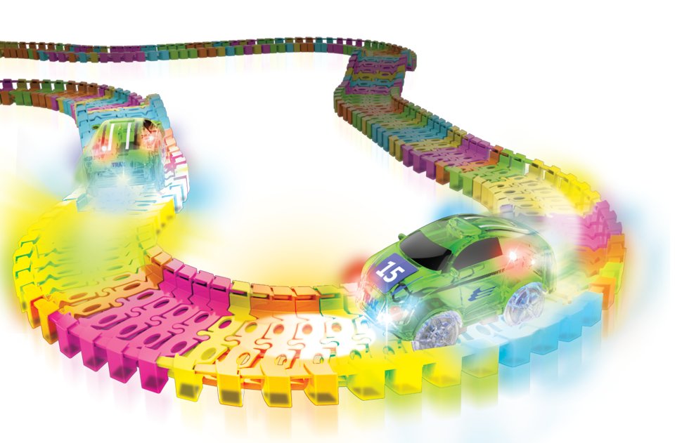 Neon Glow-In-The-Dark Twister Tracks