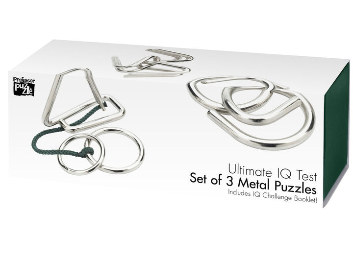 Professor Puzzle Ultimate IQ Metal Puzzles