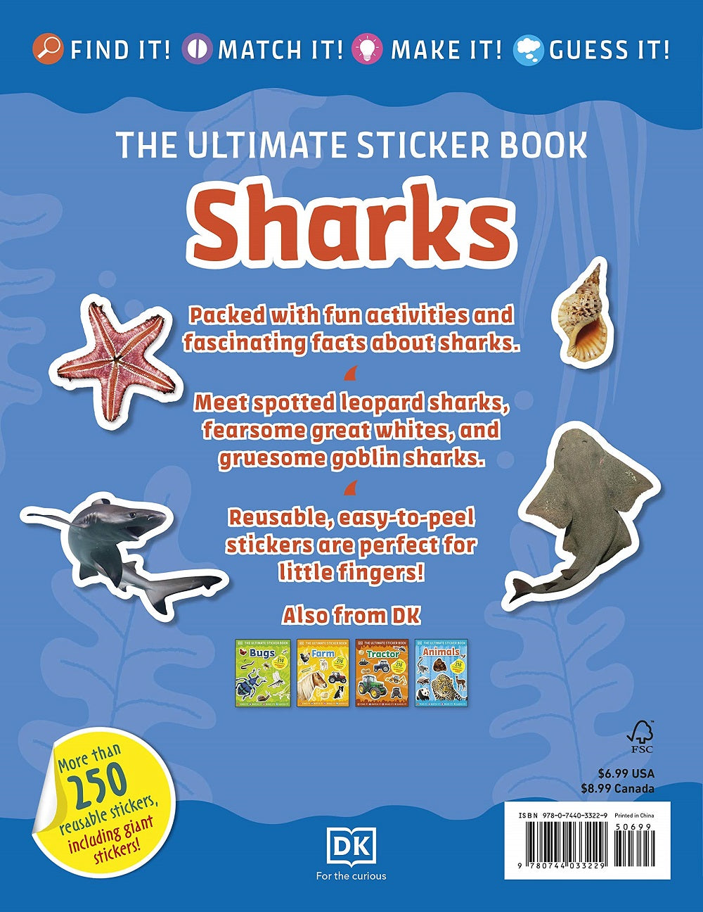 Sharks: The Ultimate Sticker Book