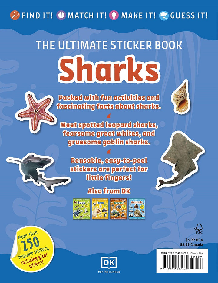Sharks: The Ultimate Sticker Book