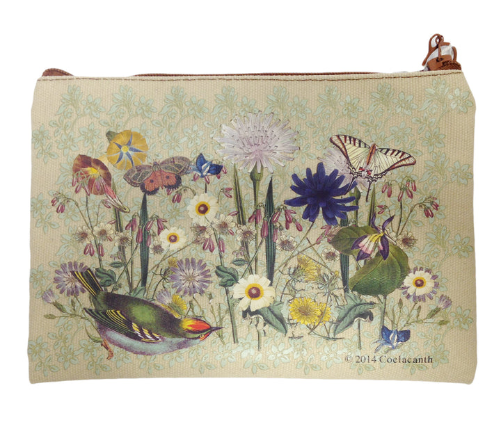 Vintage Butterfly Canvas Pouch