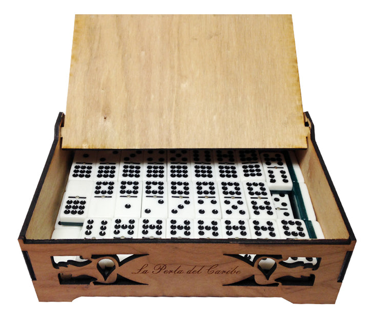 Vintage Cuban Double Nine Dominoes Set