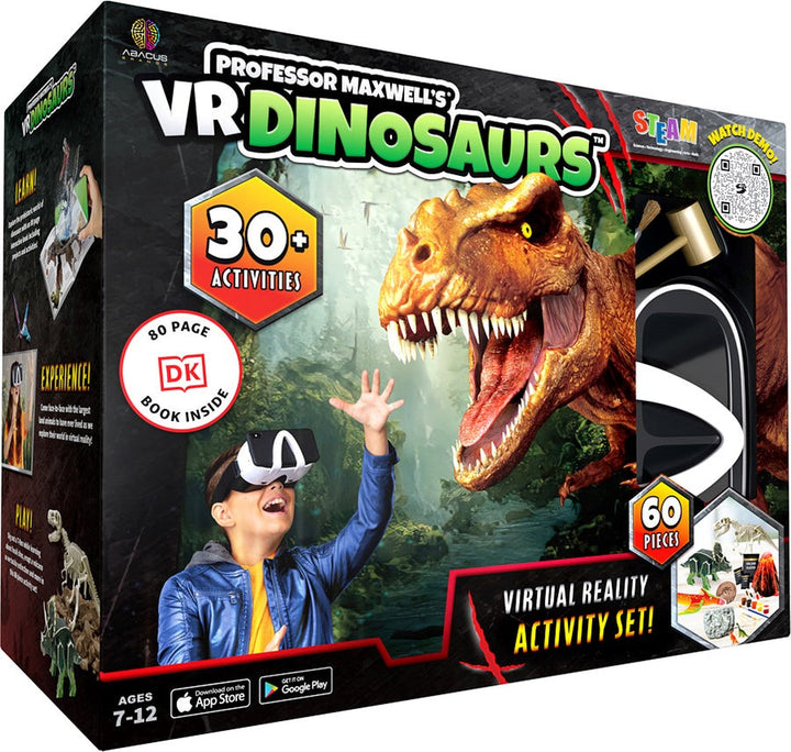 Virtual Reality Dinosaurs Activity Set