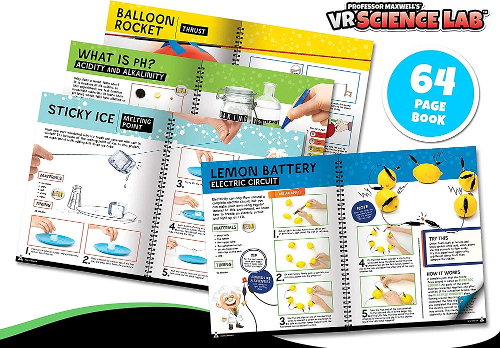 Virtual Reality Science Lab Kit Booklet
