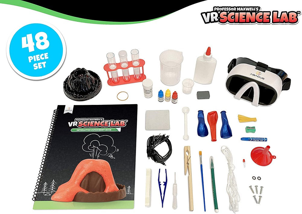 Virtual Reality Science Lab Kit Contents