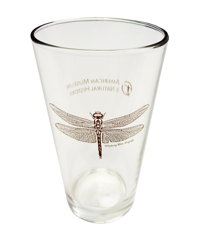 Wandering Glider Dragonfly Pint Glass