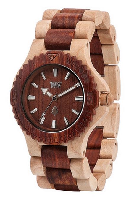 WeWOOD Date Beige & Brown Watch