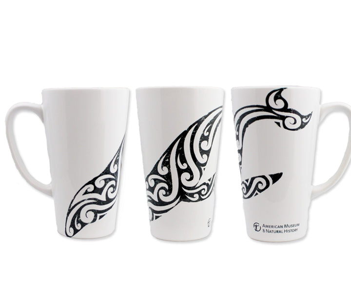 Māori Whale Latte Mug