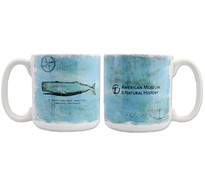 Vintage Whale Mug