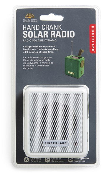 Hand Crank Solar Radio