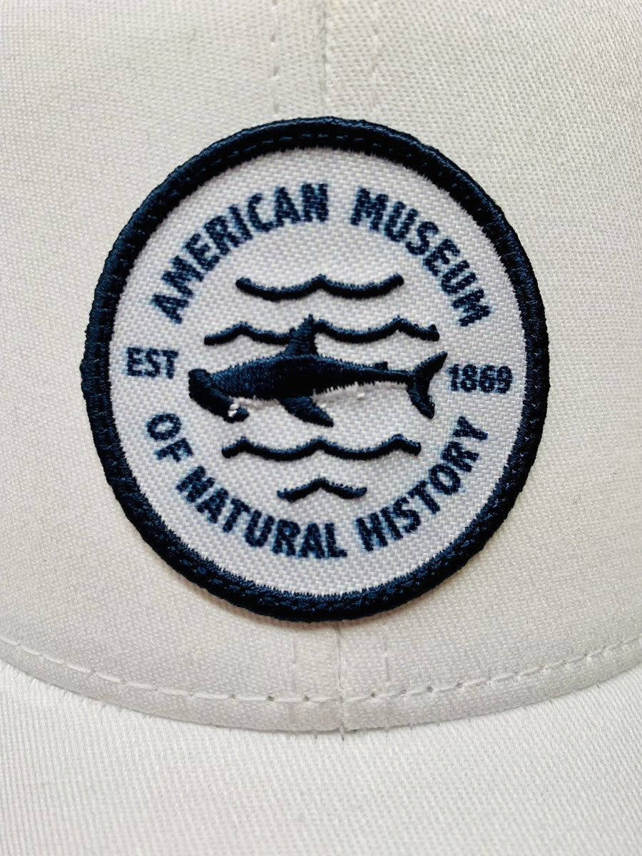 AMNH White Oversized Hammerhead Shark Cap