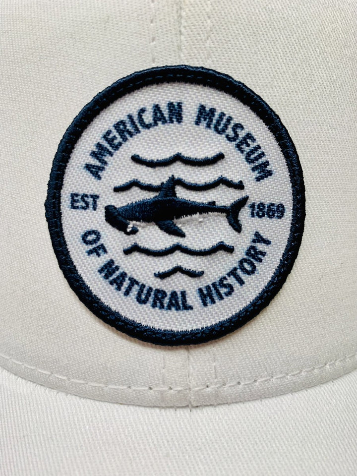 AMNH White Oversized Hammerhead Shark Cap