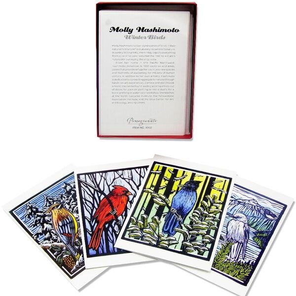 Molly Hashimoto: Winter Birds Holiday Card Assortment