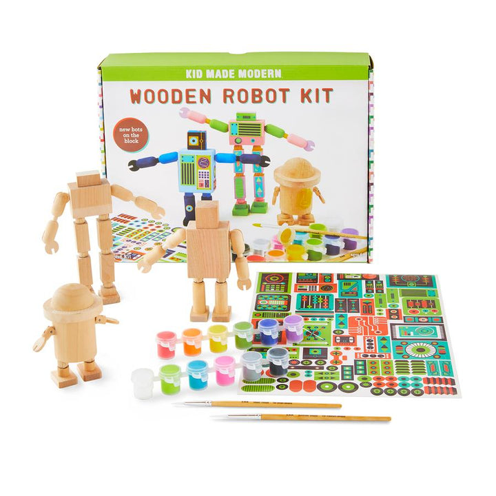 Wooden Robot Kit