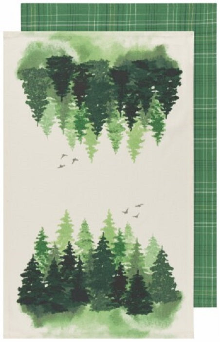 Forest Trees Dishtowel Set