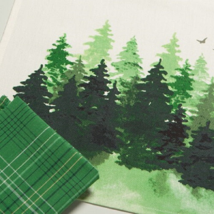Forest Trees Dishtowel Set
