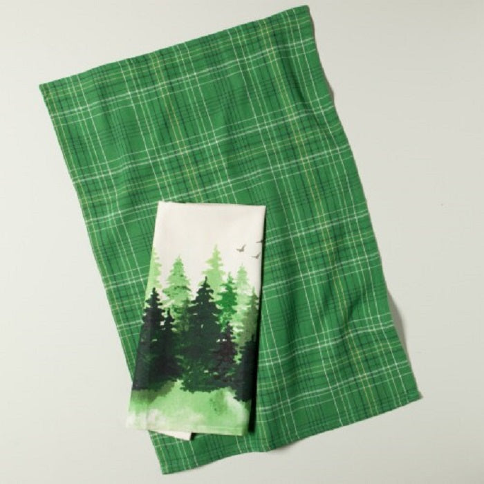 Forest Trees Dishtowel Set